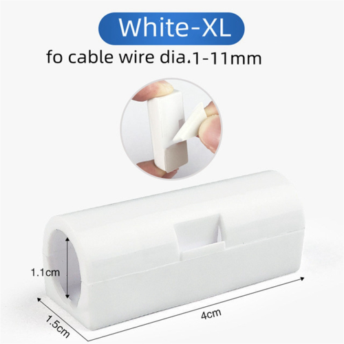 Cable Organizer Clip Cord Management Self-Adhesive Cable Fixed Clamp 1