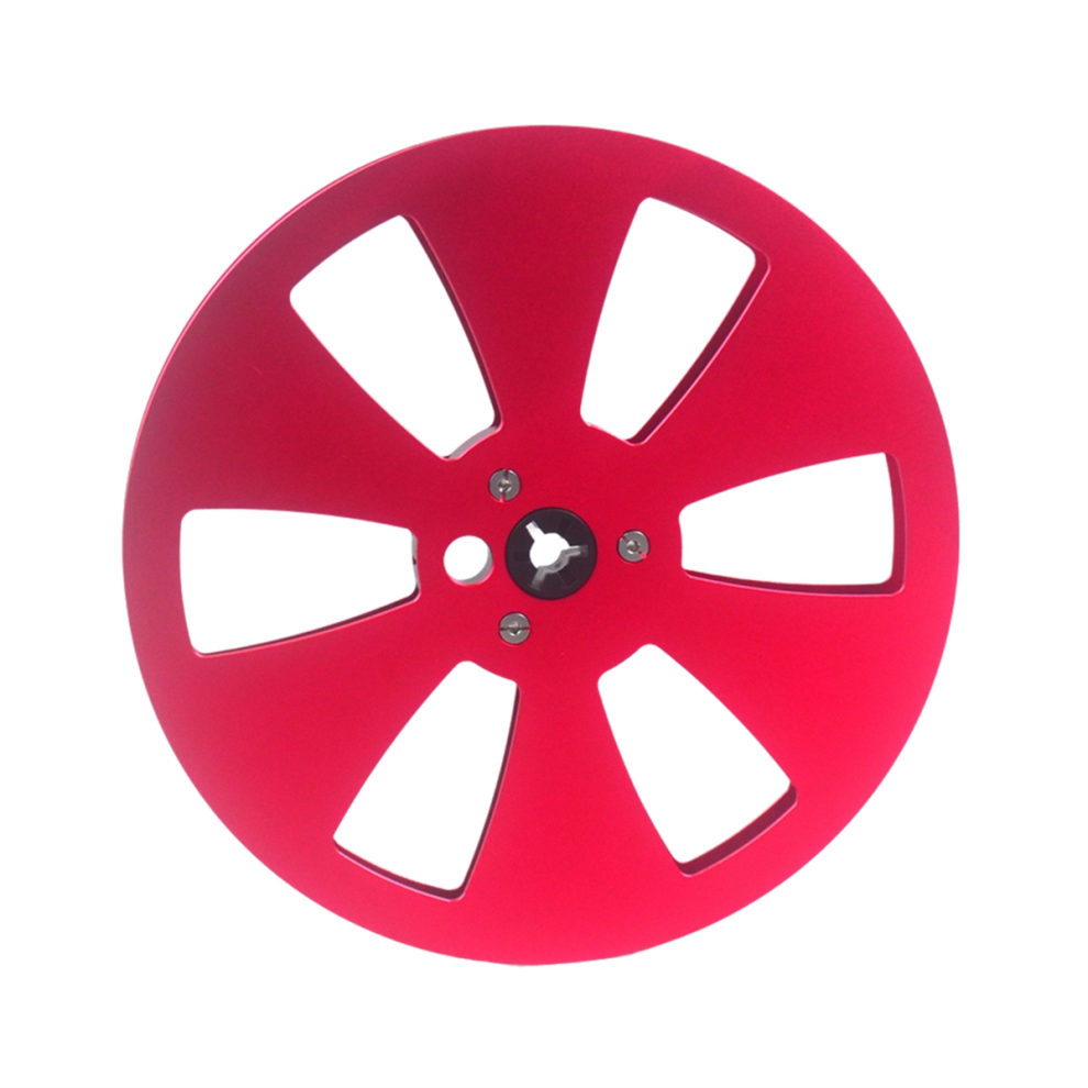 Markenlos 7 Inch 6 Hole 1/4 Empty Take Up Reel To Reel Hub Empty Tape Reels B