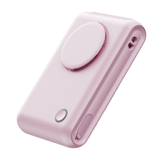 Ventilatore portatile ricaricabile con clip da cintura e design da appendere al collo, B