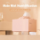 Aroma Diffuser Cool Mist Humidifier LED Moon Lamp Night Light Pink 5