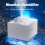Aroma Diffuser Cool Mist Humidifier LED Moon Lamp Night Light Pink 4