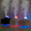 Aroma Diffuser Cool Mist Humidifier LED Moon Lamp Night Light Pink 2
