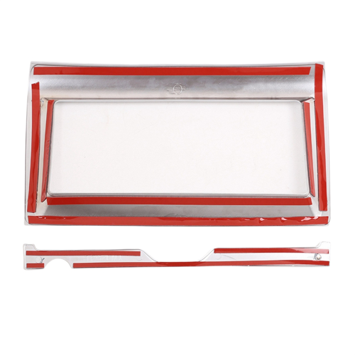 1Set Car Central Navigation Frame Cover+Trim Strip for E-PACE 1