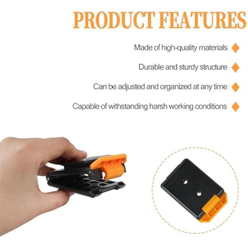 6 τεμάχια Clip Tech Hubs για TOU-CT ClipTech Θήκες, Κλιπ Ζώνης Εργαλείων 2