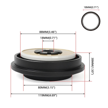 Car 121H Steering Wheel Hub Adapter for