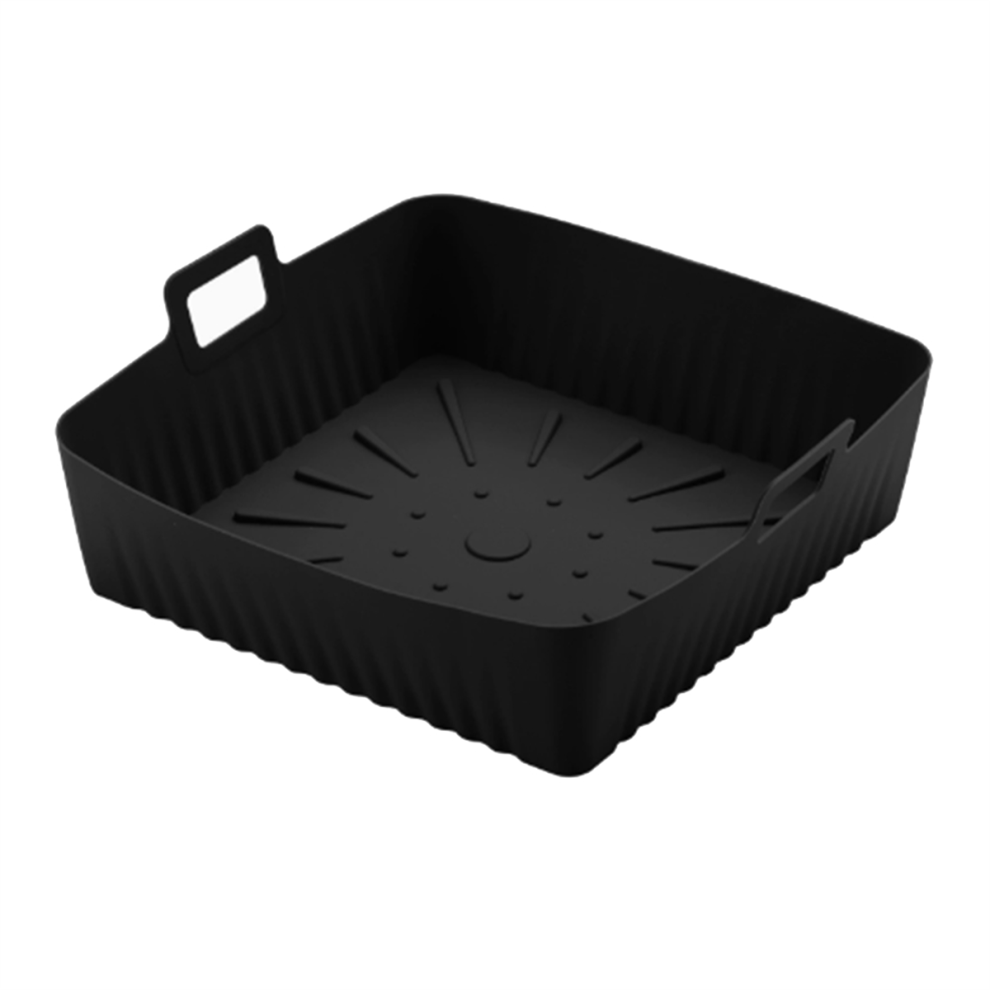 Markenlos 23Cm/9In Silicone Air Fryer Liners Mold For Air Fryer 6-8Qt B