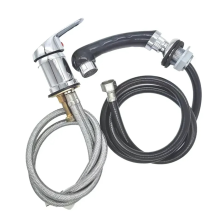 Shampoo Basin Sink Hot and Cold Water Pipe Handle Shower Hose