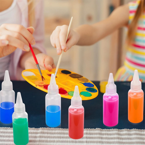 1.7 Oz Plastic Squeeze Bottles for Paint 50 Pcs 2