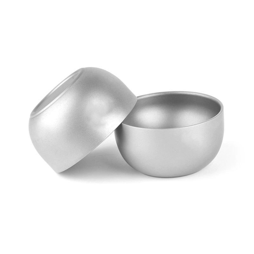 Titanium Cup Pure Titanium Tea Cup 45ml Double Layer 2PCS