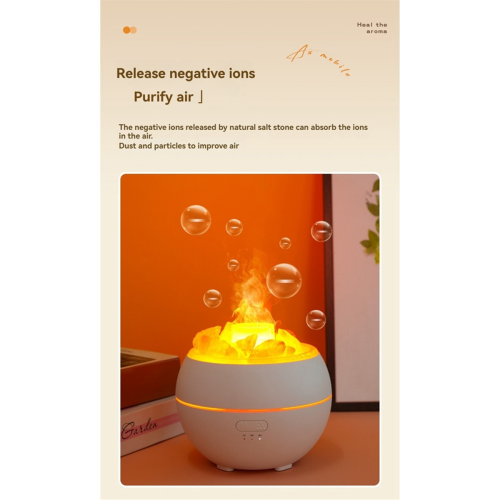 Salt Stone LED Light Humidifier USB Night Light Mist Air Humidifier 1