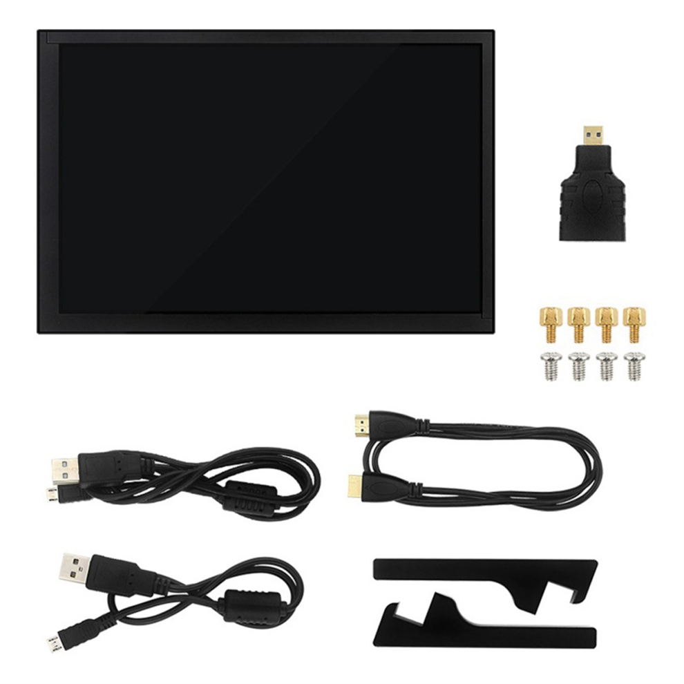 10.1 Inch Touchscreen Monitor With Case For 5/4B/3B Ips 4852133300382