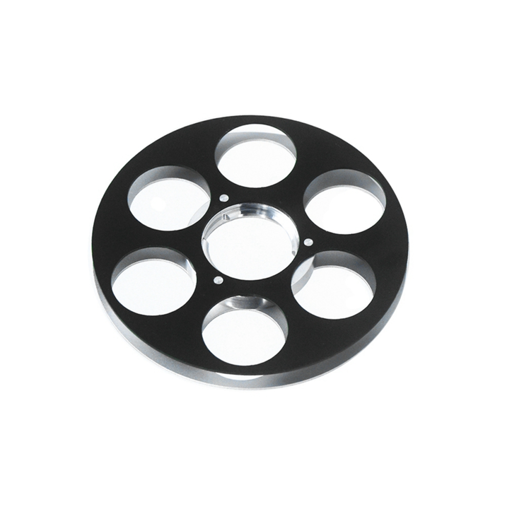 Empty Tape Reel 6 Hole Empty Takeup Reel Audio Tape Empty Black 4852133398174