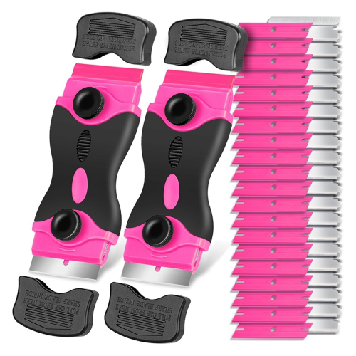 -Blade Scraper Tool Kit-2Pack -Scrapers &40Pcs Extra Blades