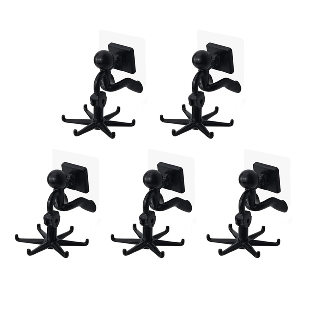 360 Rotating Utensil Holder Hook, 5-Piece Set, For Kitchen 4852133396934