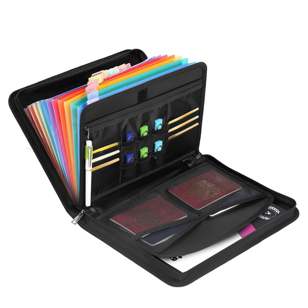 Accordion Document Organizer 220F Fireresistant Document Organizer 4852133303956