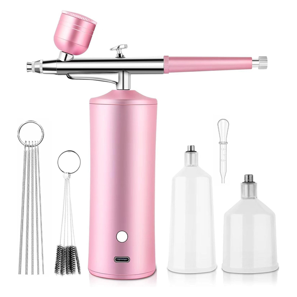 Airbrush Kit With Compressor, 0.3Mm Nozzle Oxygen Syringe 4852133303918
