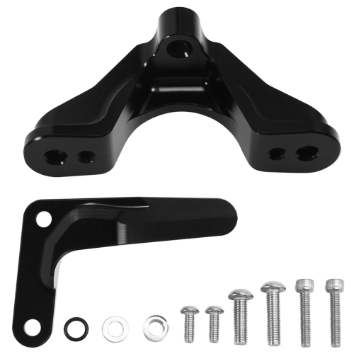 Motorcycle Steering Damper Holder Kit Stabilizer Mounting Bracket 2