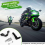 Motorcycle Steering Damper Holder Kit Stabilizer Mounting Bracket 5