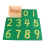 Sand Number Board Reaching Aids 0-9 Green Board 1