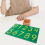 Sand Number Board Reaching Aids 0-9 Green Board 6