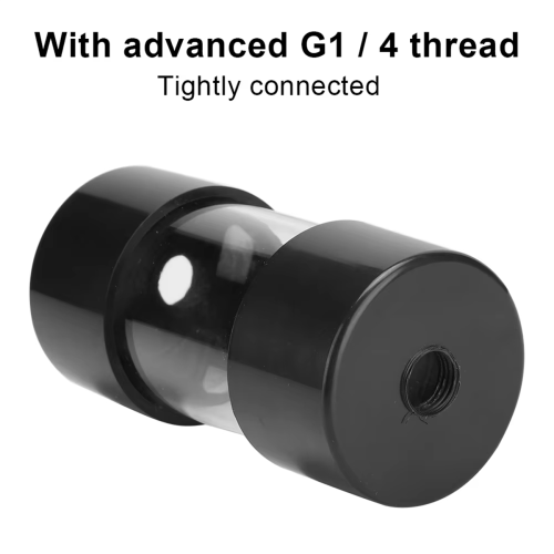 Cylindrical Computer Water Cooling Water Tank 100MM for Computer 2
