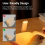 Mini lampe de lecture rechargeable avec clip et marque-page 2