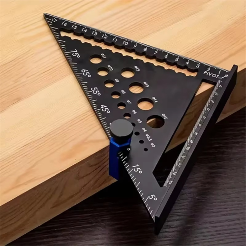 Regla triangular para herramientas de construcción y enmarcado. 2