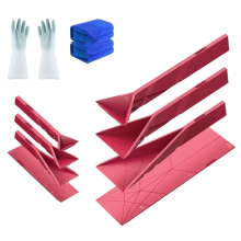 2Pcs Polygons Flat Measuring Spoons,Polygons Measuring Spoon A