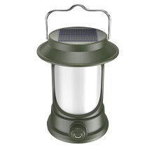 LED-ladattava retkilyhty, pyörivä himmennys aurinkolyhty