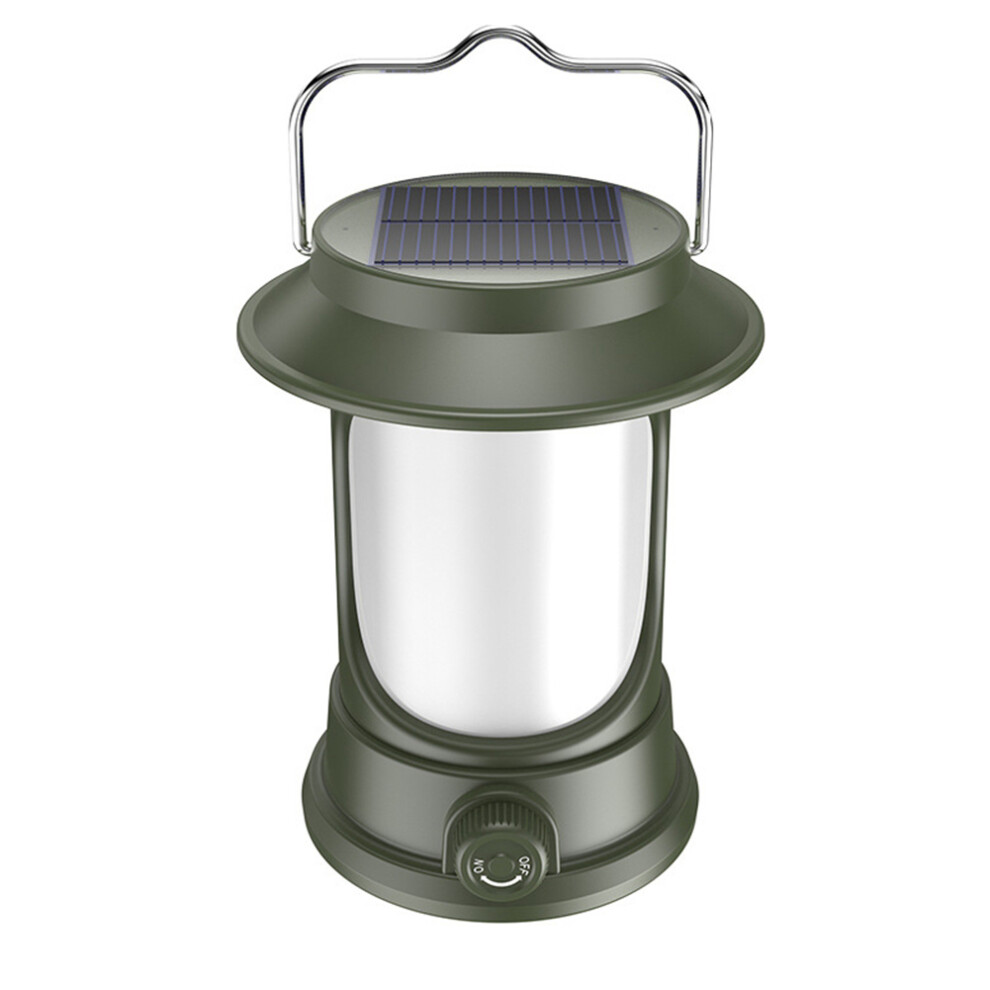 NeznaäKovã© Led Rechargeable Camping Lantern, Rotary Dimming Solar Lantern