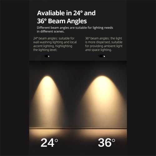 Matter WiFi LED Spotlight 24Angle Adjustable Support Voice Control