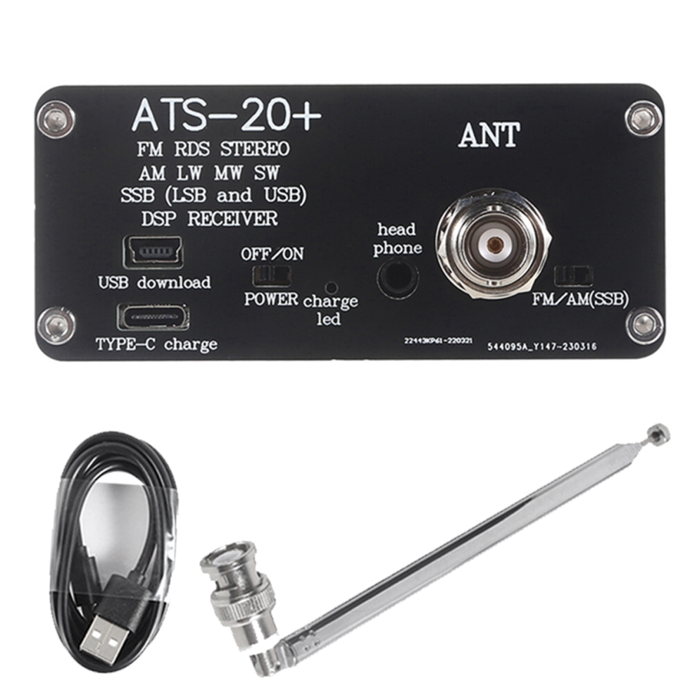 Si4732 Ats-20+ Plus Ats20+ Radio Receiver Fm Am (Mw & Sw) 4852133307473
