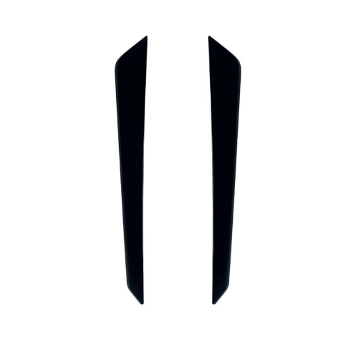 Car Front Bumper Side Splitter Spoiler for Glossy Black