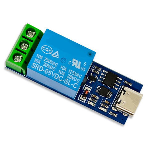 Διεπαφή TPYE-C Μονάδα ρελέ USB LCUS-1 Έξυπνος έλεγχος USB 1