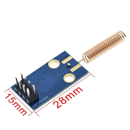 Μονάδα ασύρματου πομποδέκτη CC1101 433MHz 2500NRF 1