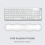 Rubber Mouse Pad with Wrist Rest, Keyboard Tray, Non-Slip 2