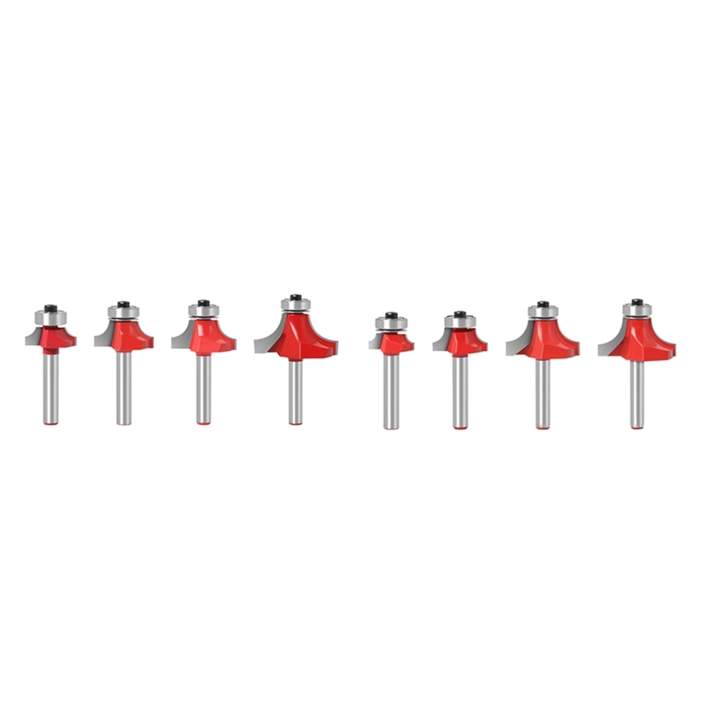 1/4Inch 6.35Mm Shank Milling Cutter Carving Corner Round Router Bit 4852133316291