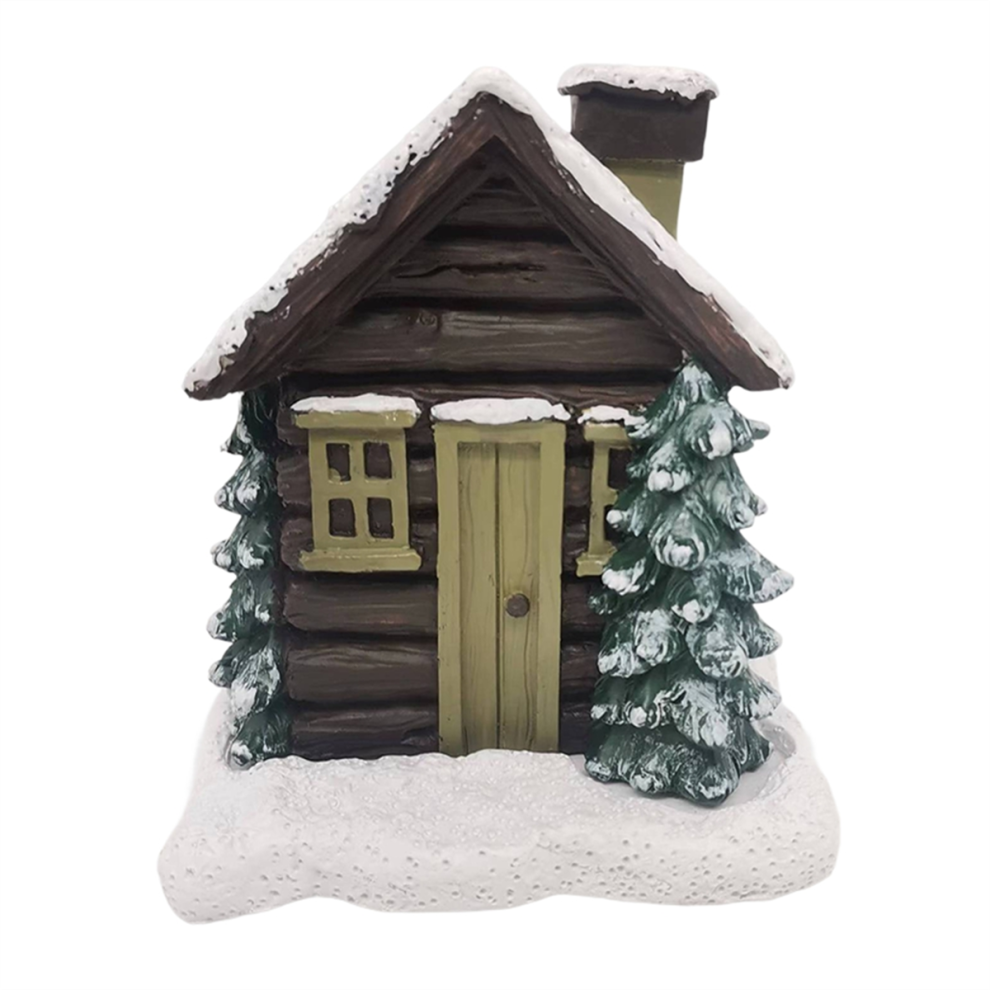 House Incense Cone Holder Resin Village Incense Cone Holder 4852133311852