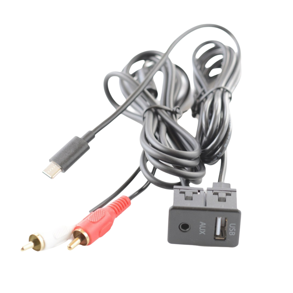 Photos - Other Electrical Equipment Markenlos Car Android Navigation Machine AUX Panel TYPE-C+ Audio Input