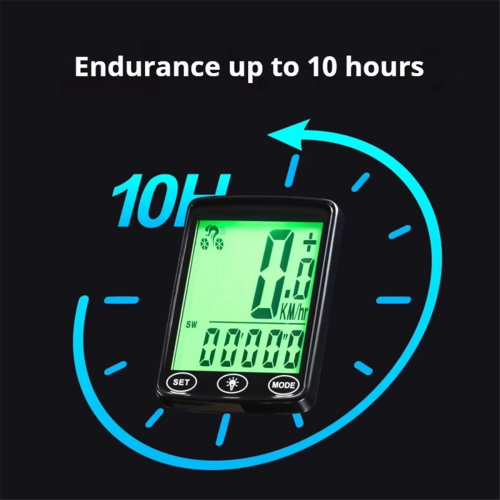 Wireless Bicycle Computer Touch Screen Mountain Bike Speedometer 2