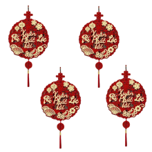 Vietnamese Text Decoration Spring Festival Pendant New Year Fortune