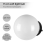 Soft Light Ball for Photography Translucent Diffuser Ball Flash Light 6