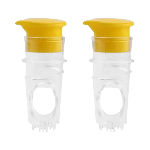 Manual Squeezing Citrus Juicer Fruit Pouring Tool Yellow 2