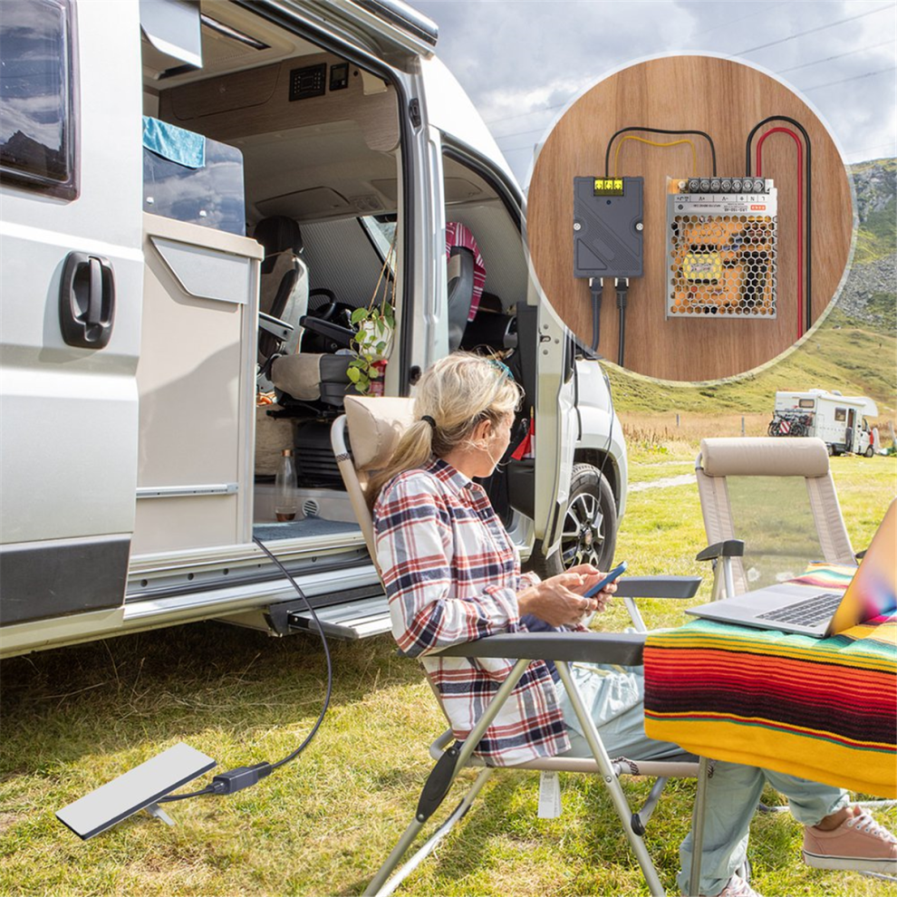 Alimentatore Da 150 W Per Splitter Iniettore Poe Gigabit Da 150 W-image