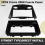 9 Inch 2DIN Fascia Panel Radio Android MP5 GPS Player Frame for 4