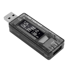 USB-tester Strømspænding Opladerkapacitetstester