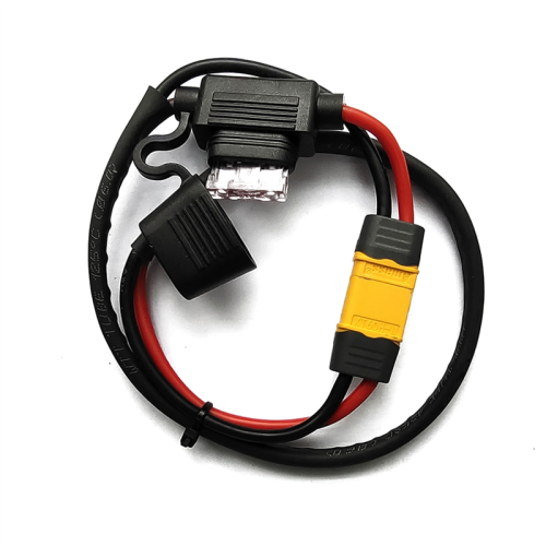 Electric Bicycle Battery Power Cable Lithium Controller Fuse 14AWG 1