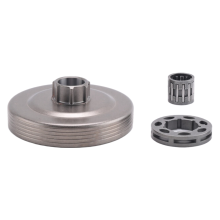 Piñón de llanta de 3/8-7T para motosierra con tambor de embrague para 45 cc y 52 cc