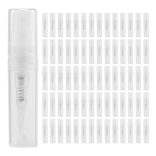 200 buc/lot 2 ml sticlă transparentă din plastic atomizator cosmetic