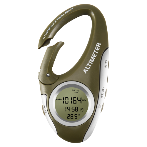 Elektronische hoogtemeter Karabijnhaak Hoogtemeter Handheld Thermometer 2